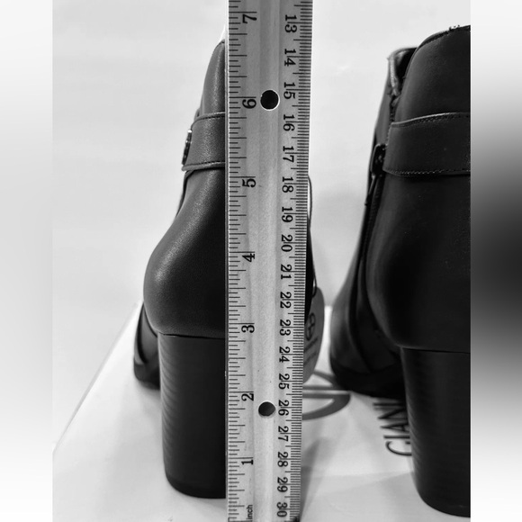 Giani Bernini Sz 9M Abalina Memory Foam Ankle Boot Pump Heel Arch Support Zip Up - Picture 8 of 13
